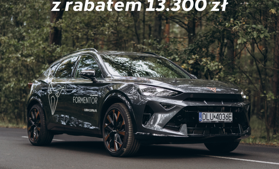 Nowy Formentor z silnikiem TDI – teraz z rabatem 13 300 zł!