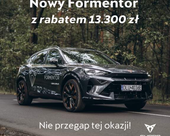 Nowy Formentor z silnikiem TDI – teraz z rabatem 13 300 zł!